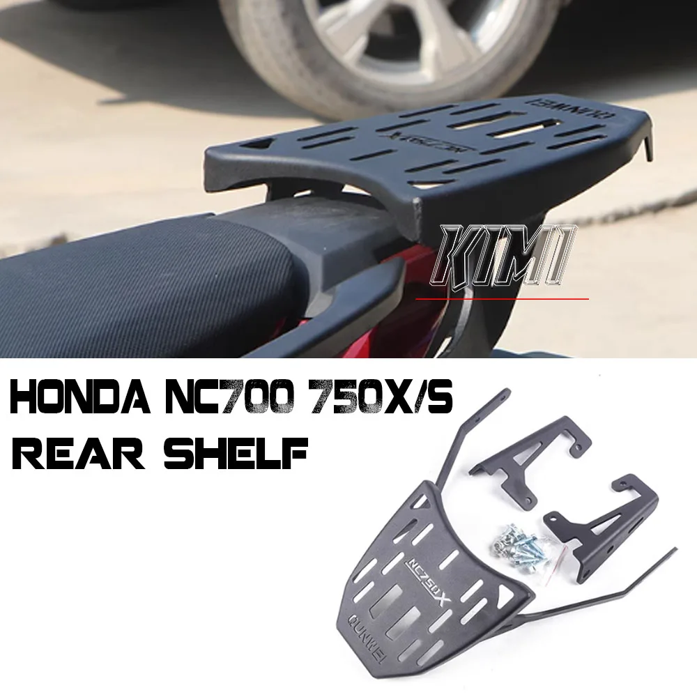 

Motorcycle Rear Shelf Armrest Aluminum Alloy Tail Box Rack Modification Accessories For HONDA NC750X 750S NC700X 700S