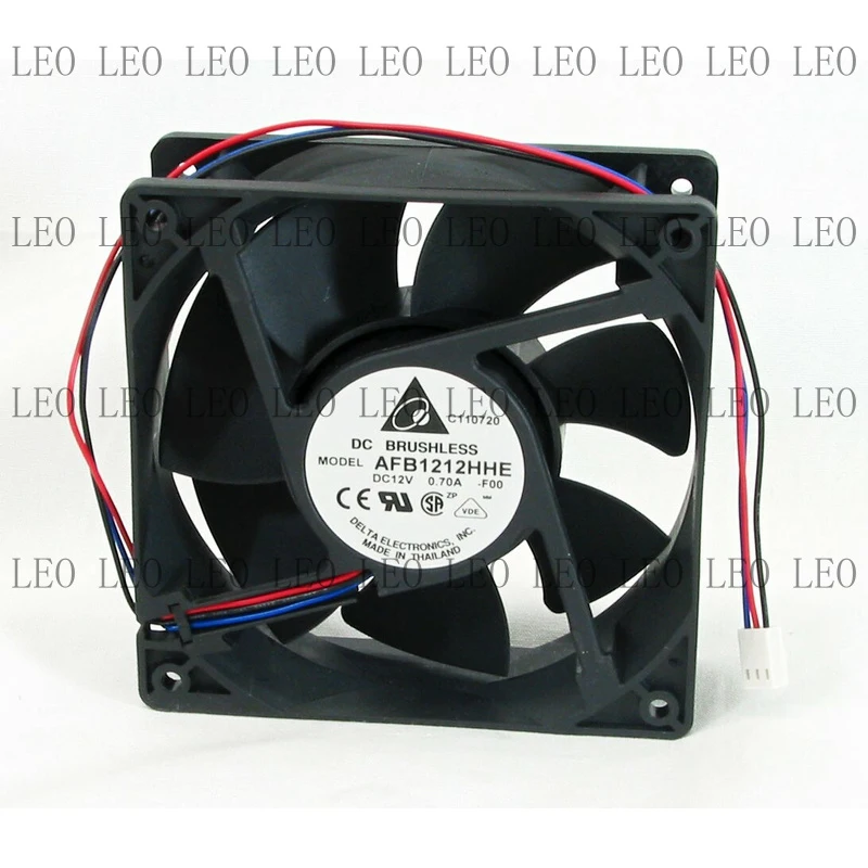 SS For Delta Electronics AFB1212HHE High Speed Cooling Fan 120x120x38mm RPM Sensor