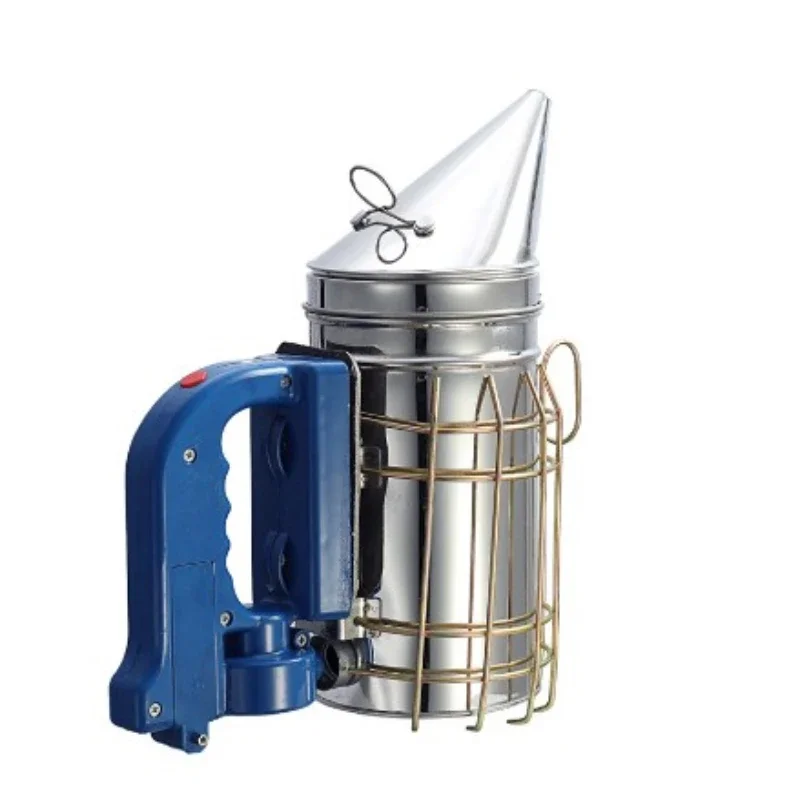 Beekeeping Smoker Stainless Steel Manual Bee Smoke Transmitter Kit Beekeeping Tool Apiculture Smoke Sprayer MJ1013