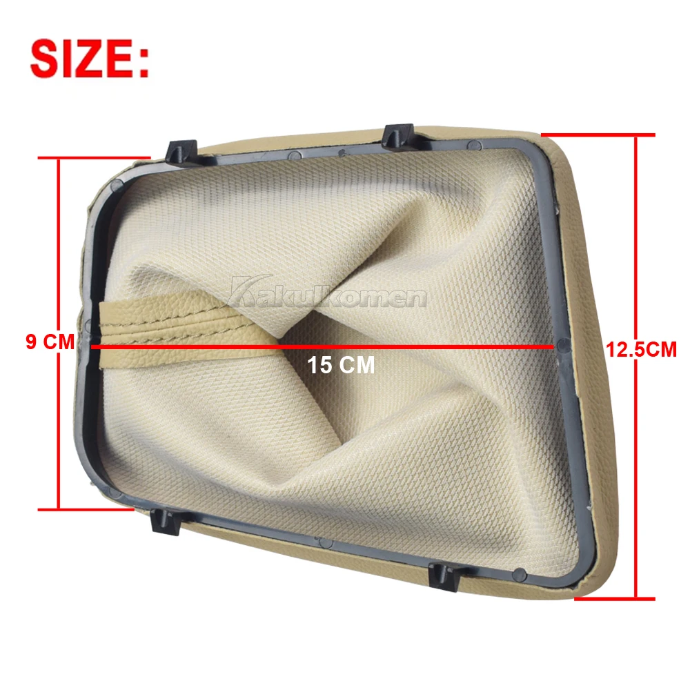 Leder-Schaltknauf mit Schaltsack-Abdeckung für BMW E30 E36 E39 E46 E60 E81 E82 E87 E88 E90 E91 E92 E93 – Detail 11