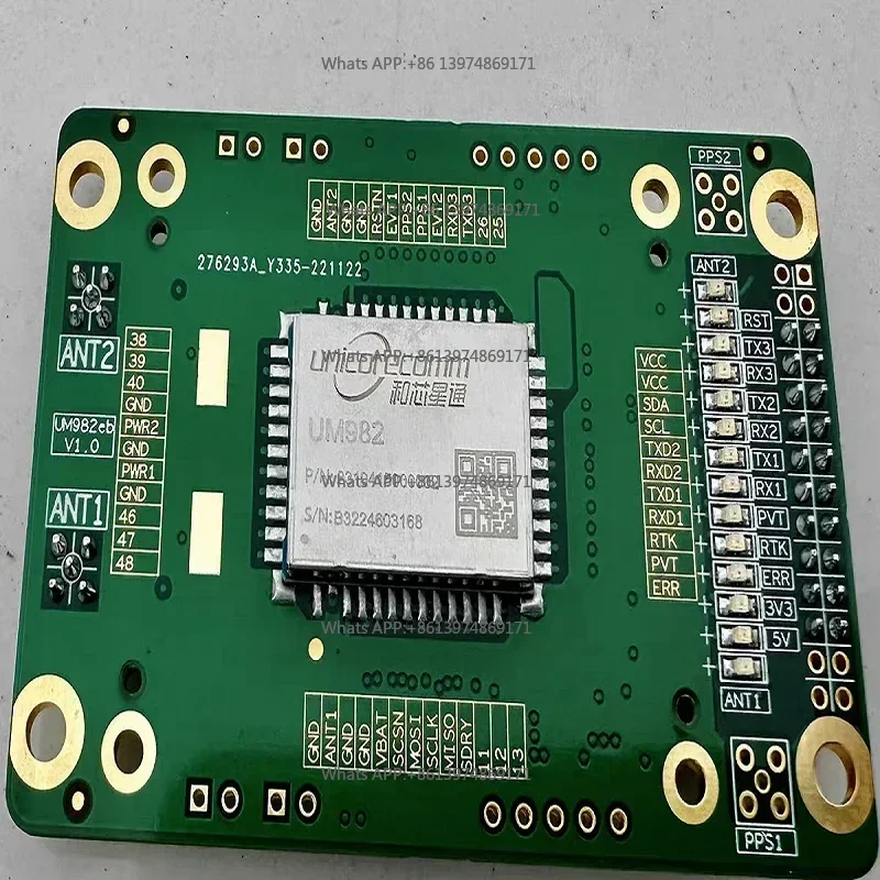 Um982 Gnss Rtk Differential Directional Positioning Module Board High Precision Base Station Compatible with Bd982 Bd980 Bd990