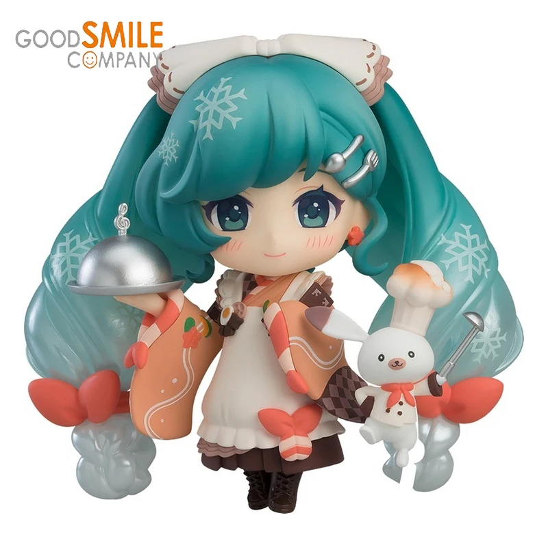 In Stock Genuine GSC Nendoroid No.2339 Yukihatsune Hatsune Miku Winter delicacies Ver Character Figure Collection Statuette Gift