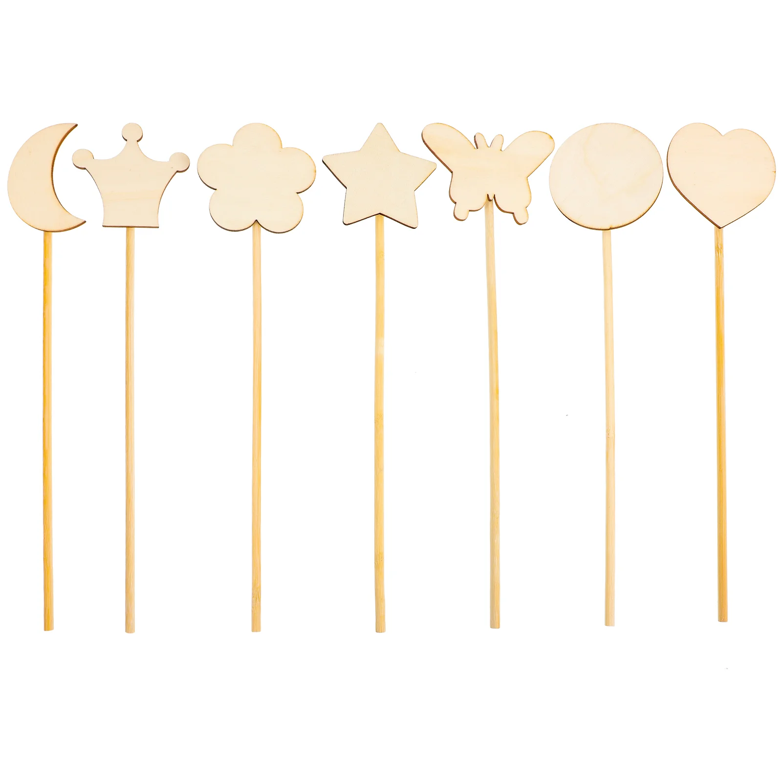 

12 Pcs Fairy Wand Graffiti Colored Toy Party Favor Drawing DIY Blank Sticks Children Painted Unfinished Decorate