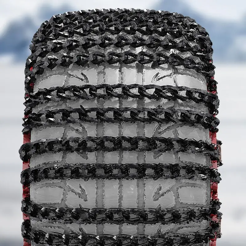 Car Snow Chain Car Snow Chains For Tires Snow Tire Chains Quick Easy Installation Tire Traction Chain Tire Chains For Car Suv