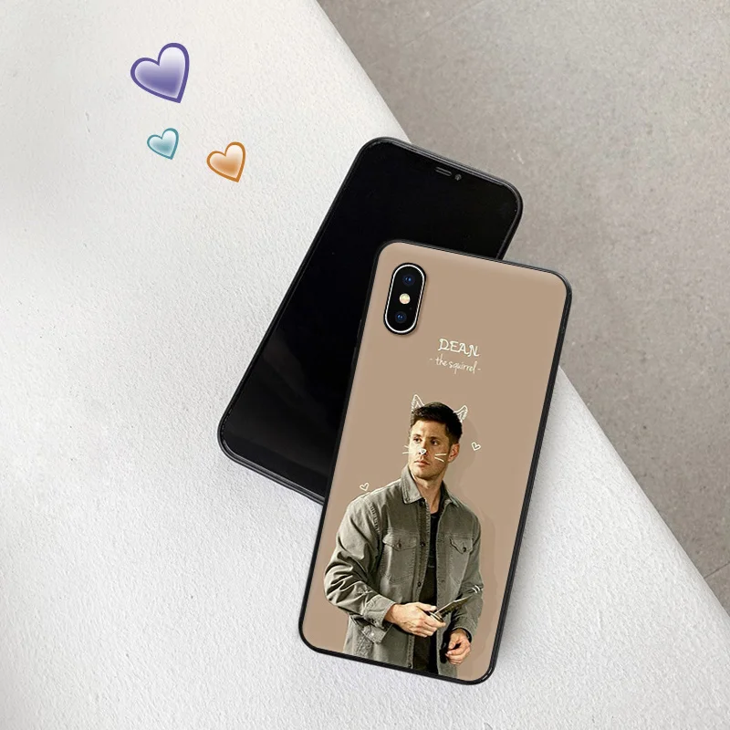 Fashion Castiel Supernatural Silicone Soft Phone Cases Cover for Apple iphone 15 Pro Max SE 14 13 Plus 12 Mini 11 7 8 6s X XS XR