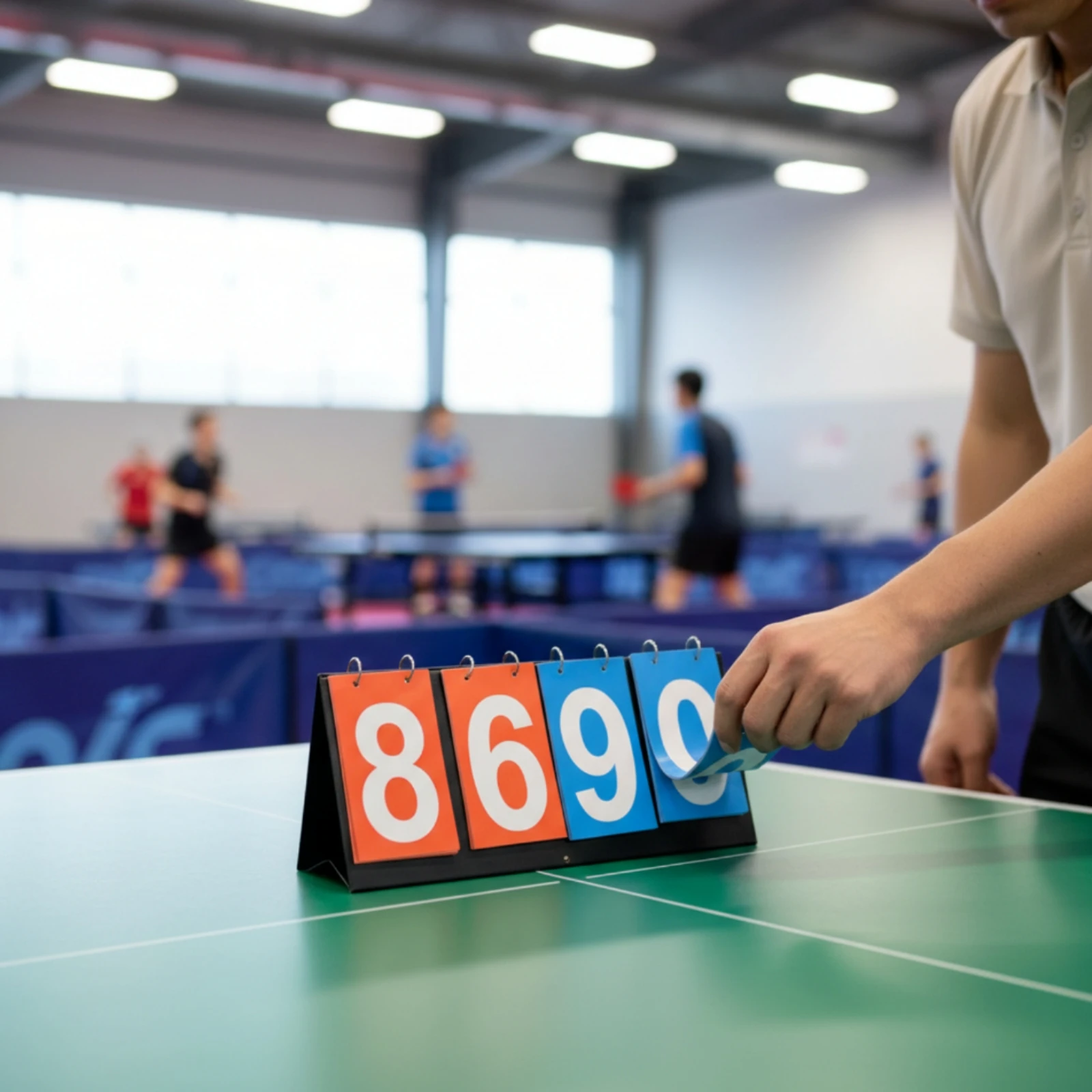 Placar Manual Dobrável de Mesa - Table Tennis Scoring avaliação e preço