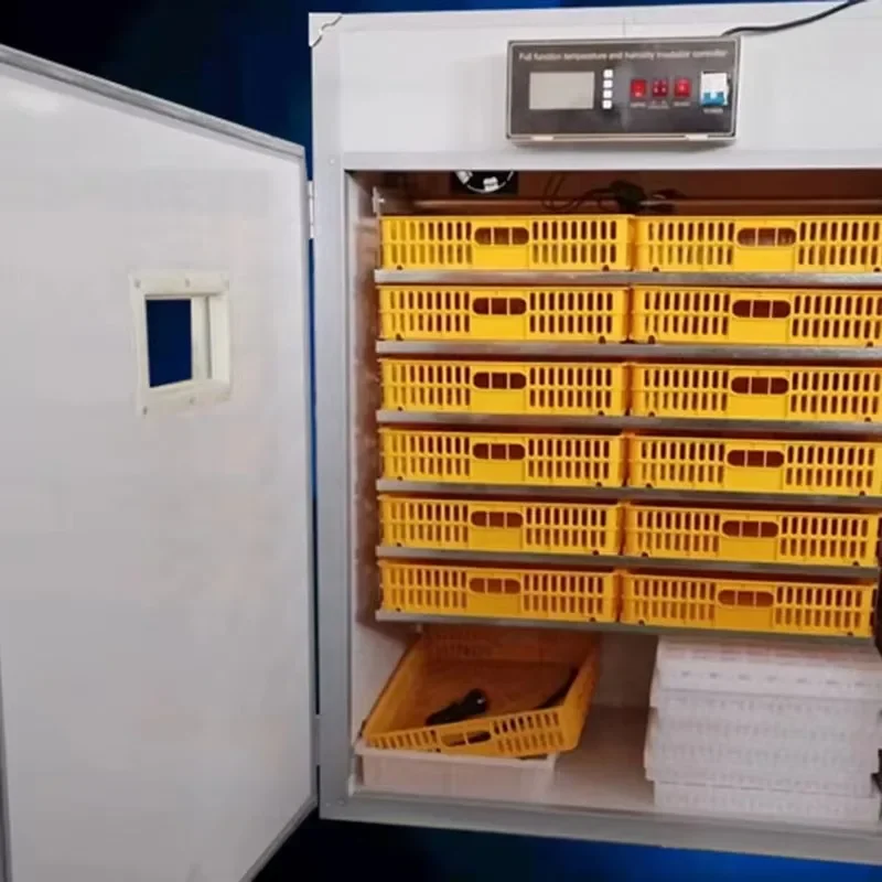 【Najlepiej sprzedające się】 Hurtownia JIATAI - 2112 jaj kurzych i inkubator