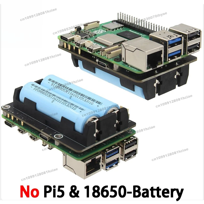 For X1200 Raspberry Pi 5 UPS Power Management Expansion Board 18650 Uninterruptible Power Supply Module