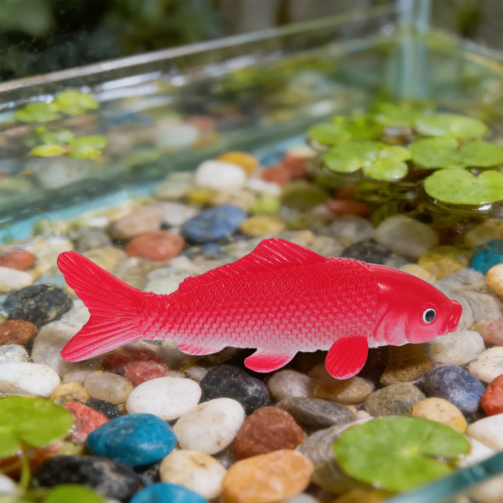 

3Pcs Realistic Floating Artificial Fish for Aquarium - Lifelike Movable Plastic Fish Ornament for Tank Landscaping Desktop Pond