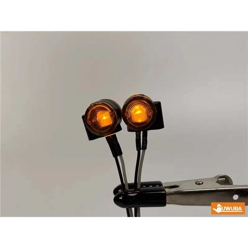 1/14 RC Truck Positie Licht Klaring Lamp LED Voor Tamiya 1/14 RC Tractor Truck King Hauler Globe Liner Onderdelen accessoires