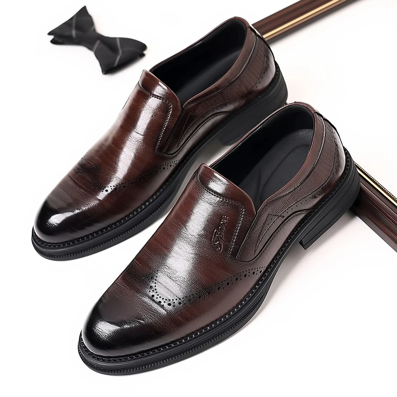 

Mens Shoes Breathable Mens Loafers Leather Luxury Lightweight Comfortable Mens Flats Mens Moccasins Men's Casual Shoes