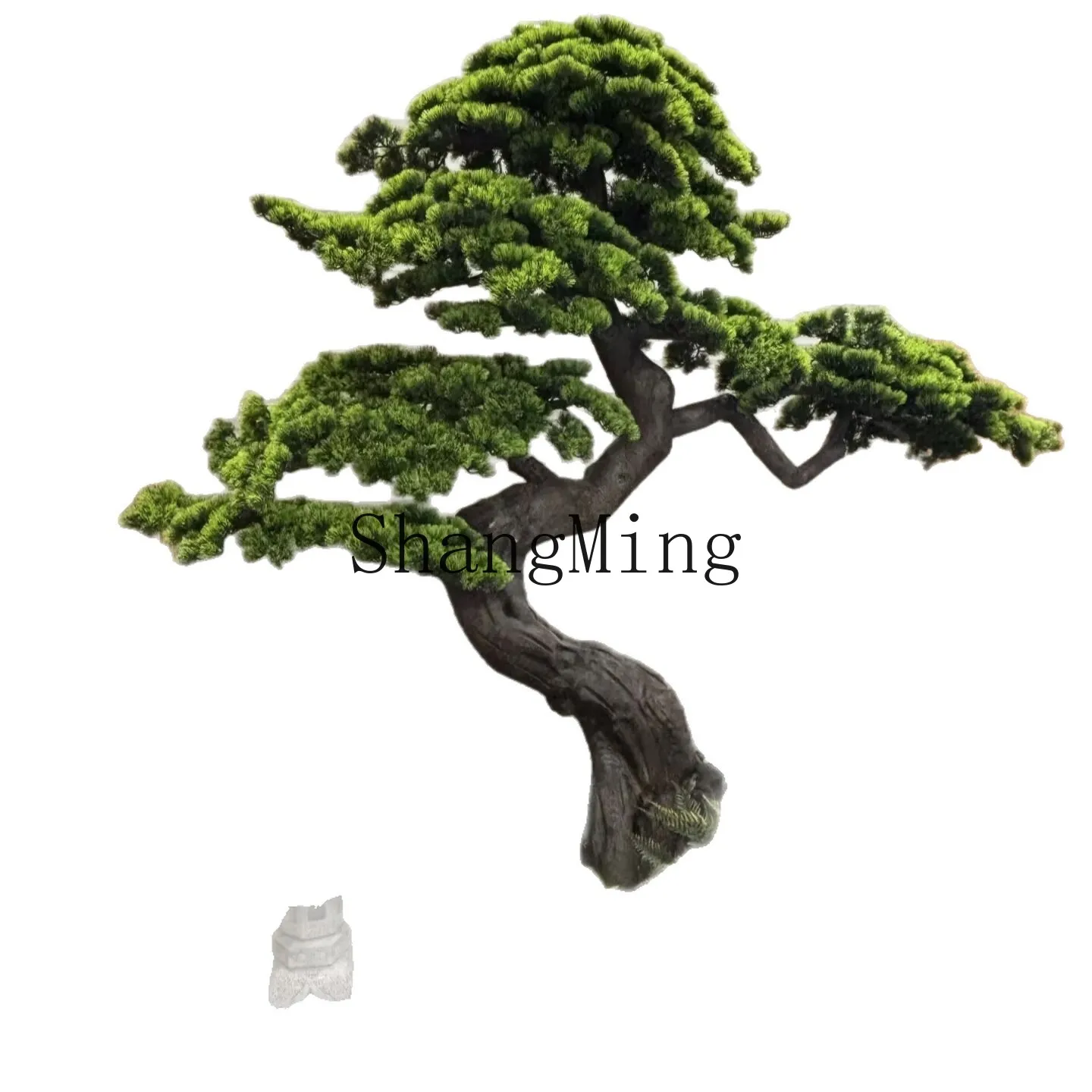 ZYY Simulation Welcome Pine New Chinese Luo Hansong Ornament Entrance Landscape Decoration Indoor and Outdoor Bionic Landscaping