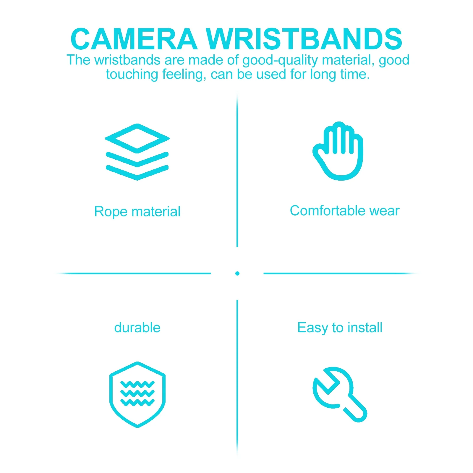 

Quick Release Camera Wrist Strap Adjustable Anti Drop for Dslr Mirrorless High Quality Durable Camera Wrist Strap