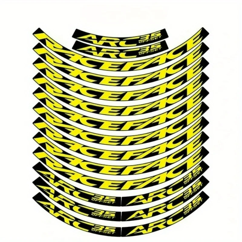 

17Pcs/et, Ride Stickers and Decals for RAFA ARC35 MTB Rim Stickers, Bike Wheelset Decals, Rim Decals, Bike Accessories
