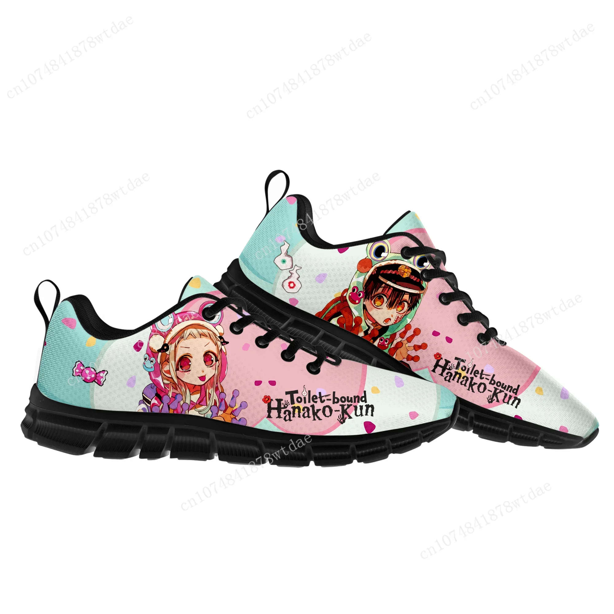 Toaleta Bound Hanako Kun Buty sportowe Męskie Damskie Nastoletnie Dzieci Dzieci Trampki Wysokiej jakości Cartoon Manga Sneaker Niestandardowe buty