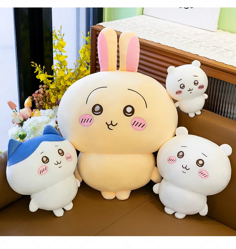 30-70cm Übergroßes Chiikawa Stehendes Niedliches Spielzeug Kawaii Hachiware Usagi Momonga Cartoon-Umarmungskissen Geburtstagsgeschenk für Mädchen – Detail 18