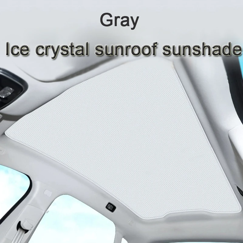 

Car Ice Crystal Sunroof Sunshade For VOLVO C40 2022-Present Skylight Roof Heat Insulation Shading Interior Auto Accessory