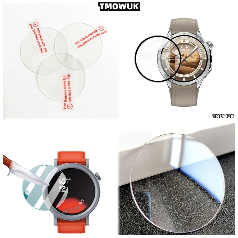 

For OPPO Watch X2 For CMF Watch Pro 2 Tempered Glass Screen Protector Anti - Scratch Ultra - Thin HD 9H Hardness