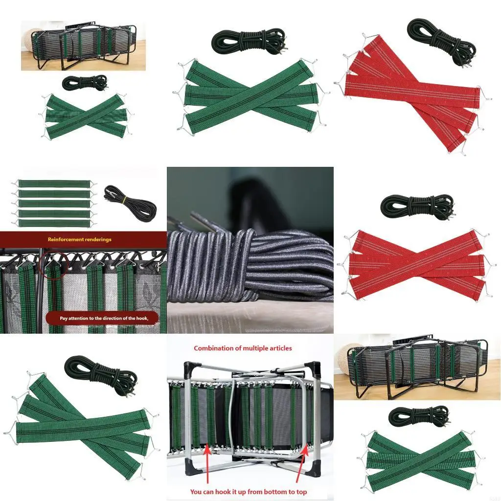 Heavy Duty Stretch Strap For Outdoor Recliner Stable Support And Quick Setups Elastic Belt Recliner Strap 55KF