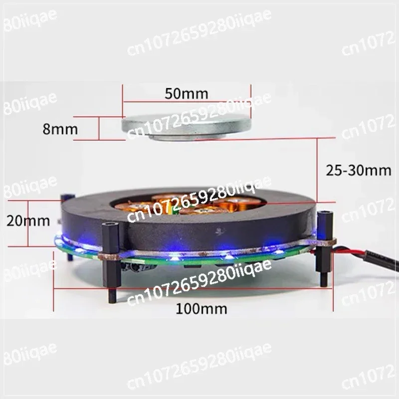 Heavy Magnetic Levitation Bare Metal Module Magnetic Levitation Movement Potted Plant Maglev Exhibition Stand Maglev Speaker