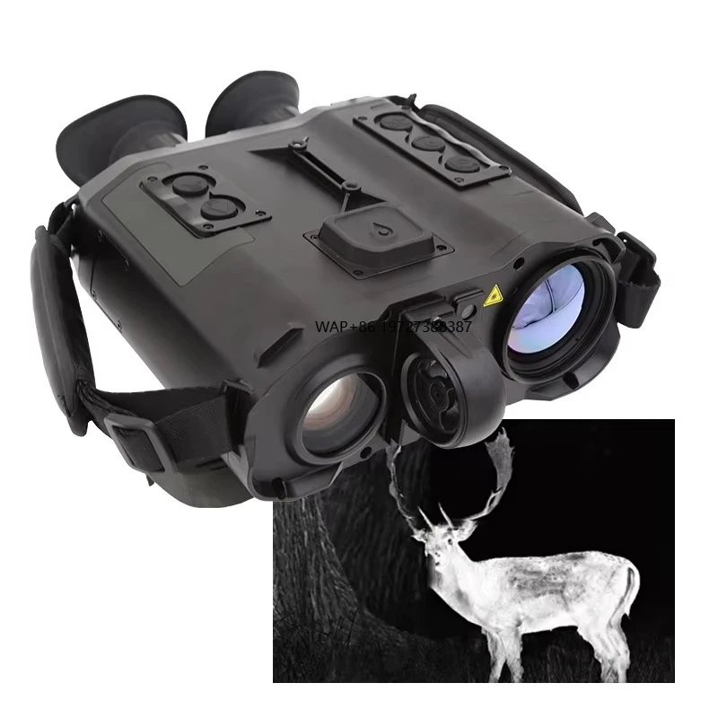 Factory Price Handheld Long Detection Range Infrared Enhanced Thermal Imaging Fusion Telescope Binoculars
