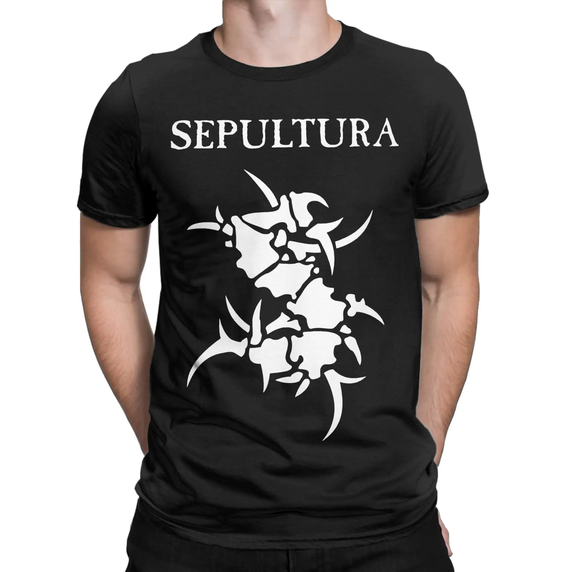 

Men Women Fashion Music Sepultura Tee T Shirt 100% Cotton T-shirts Clothes