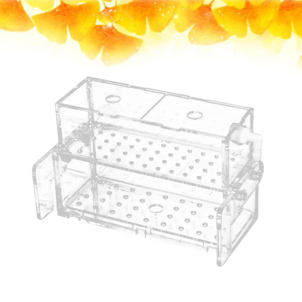 

Fish Box For Small Aquarium Turtle Tank Easy Install Silent Operation Clean Water Filter Basin Fish Tank Filter