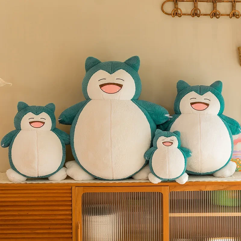 Pokemon Snorlax Plush Toys Big Cartoon Anime Rabbit Plushie Kawaii Snorlax Soft Stuffed Toys Animals Pillow Gifts for Children