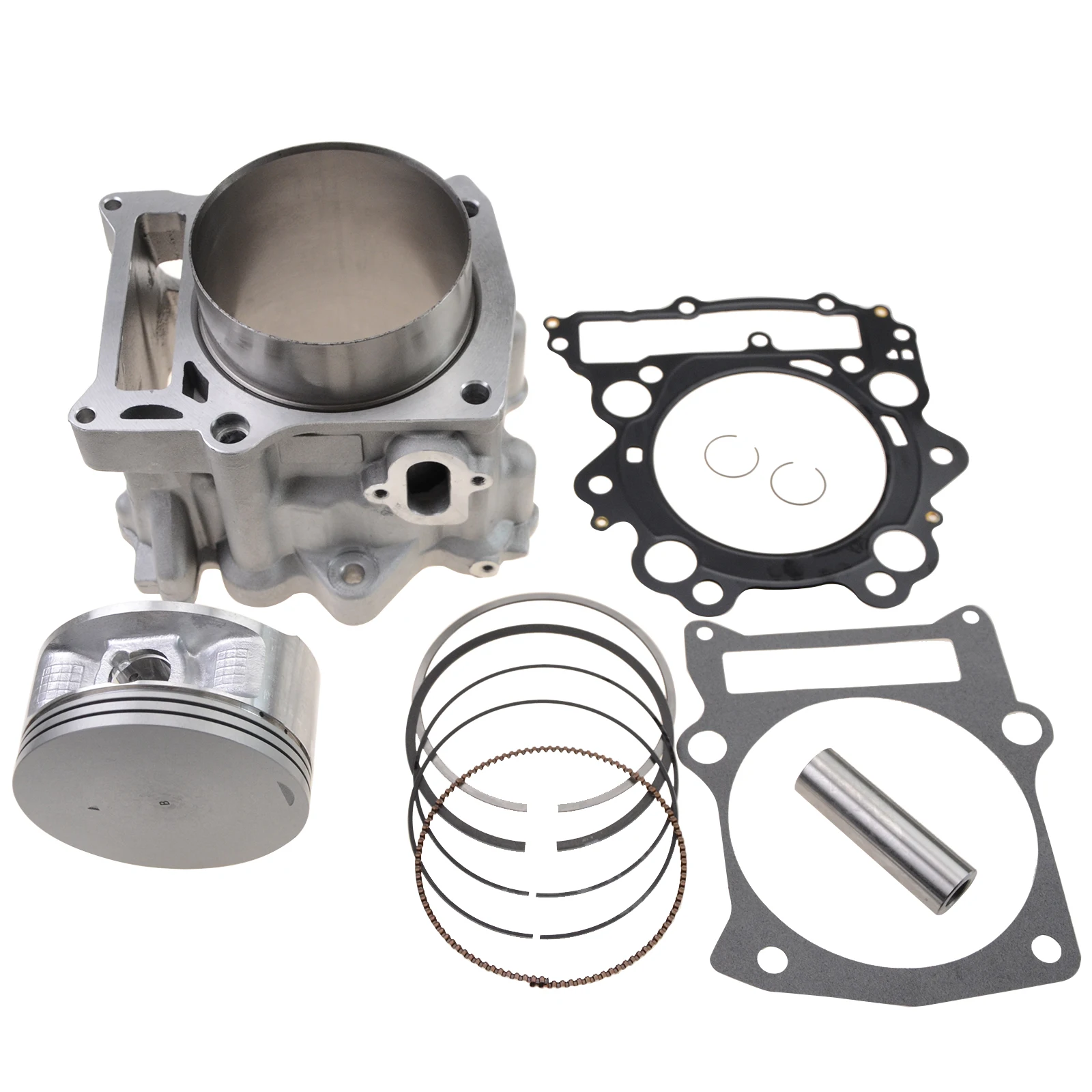 

GOOFIT Motorcycle 102mm Aluminum Cylinder Liner with Piston Gaskets Rebuild Kit Replacement for GRIZZLY660