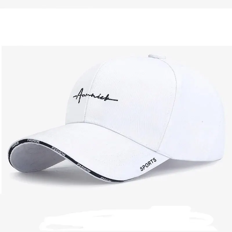 Sombrero de mujer versión coreana gorra bordada con letras gorra de béisbol Internet celebridad deportes sombrero transpirable sombrero para el sol