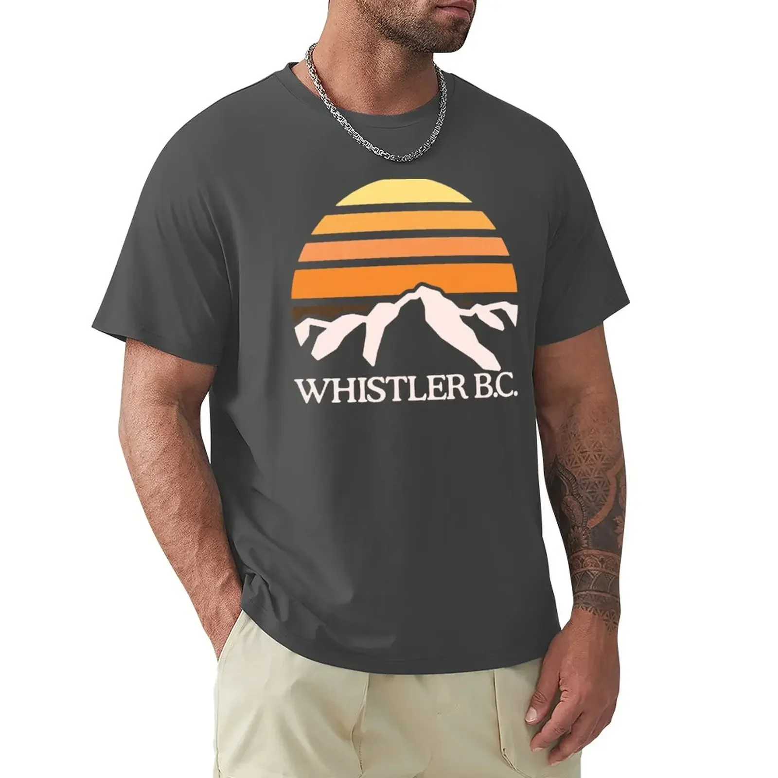 

Whistler BC | Mountain Sun T-Shirt quick drying blue archive heavy weight t shirts for men