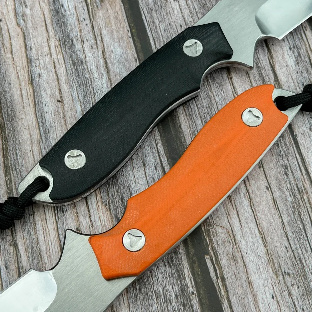 سكين شفرة ثابتة محمول عملي مع غمد K EDC للتخييم في الهواء الطلق والصيد والمغامرة والدفاع في حالات الطوارئ أداة متعددة الوظائف #4