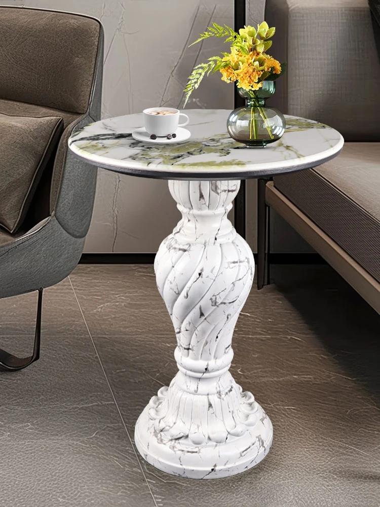 Home Decor Creative Small Side Tables Nordic Living Room Sofa Round Art Coffee Tables Bedroom Bedside Table Housewarming Gifts image 2