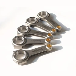 4340 Forged Billet Racing Connecting Rods For FIAT STILO ABARTH 2.4L BARCETTA PUNTO BARCHETTA 1.8L LIGHTWEIGHT UNO 1.6 16V