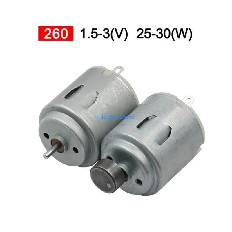 F92C 260 มอเตอร์มอเตอร์ไฟฟ้าที่ทนทานสำหรับรุ่นระยะไกลของเล่นของเล่น DIY อะไหล่