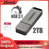 Lenovo USB 3.1 Type-c Flash Drives 2TB High Speed Pen Drive 1TB 512GB 256GB High Capacity Stick Memory Pendrive Portable U Disk