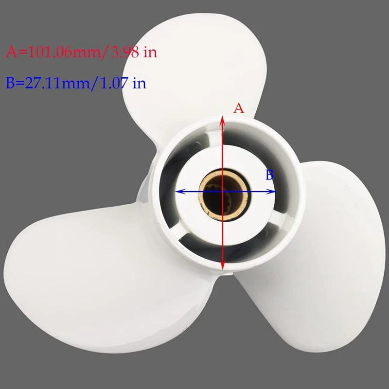 13X19 Inch For Yamaha 50Hp 60Hp 70Hp 90Hp 115Hp 130Hp Outboard Propeller Motor Aluminum Alloy Screw Boat Engine Part