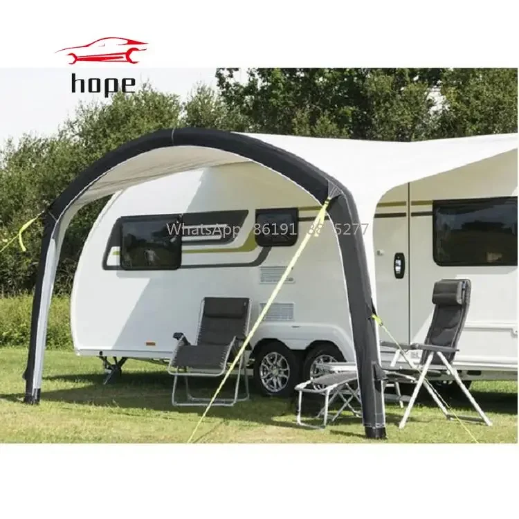 Retractable Motorhome  Annex RV Camper Tent Caravan Trailer Porch Caravan Awning Side RV Tent