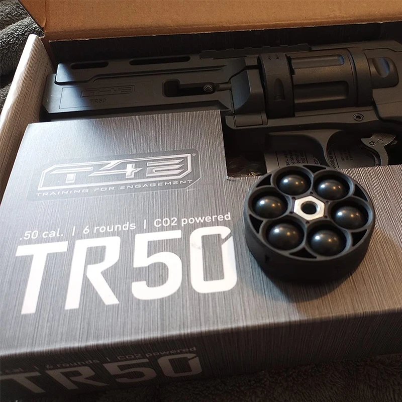 0.5cal 250 Rondes Herbruikbare Paintball TPE Plastic Munitie voor Umarex T4E TR50 P2P HDP. 50 Gen 2 Pellet CO2 Pistool Training Bal