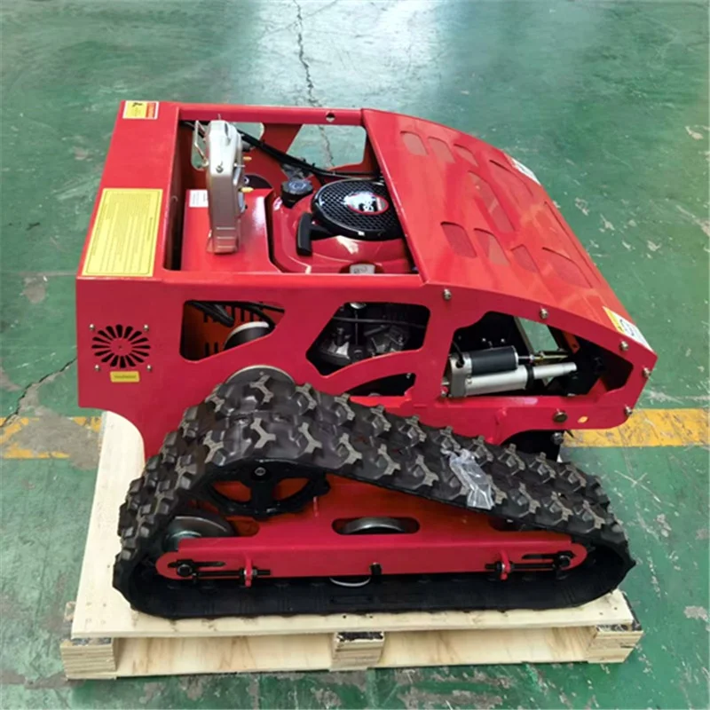 Radio Control Mowers Slope Lawn Mower Tracked All Terrain Remote Control Robot Weed Mowing Machine