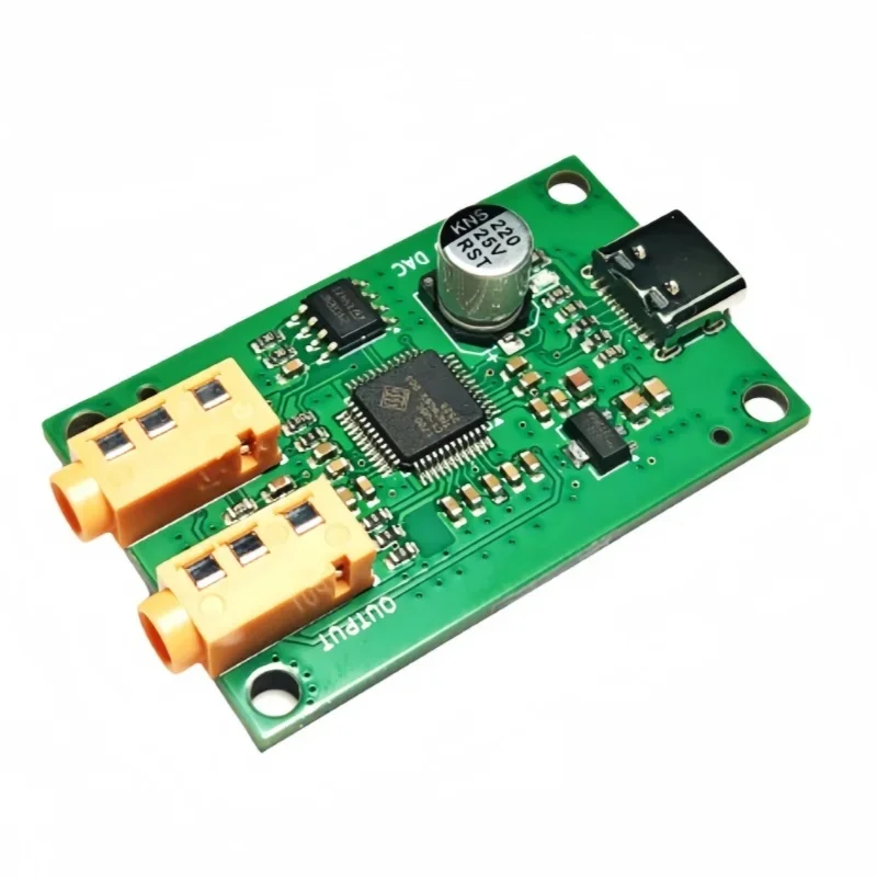 SSS1700C1 Type-C USB Audio Module 3.5mm Stereo Analog Bidirectional Sound Card Board Suitable for Audio Development