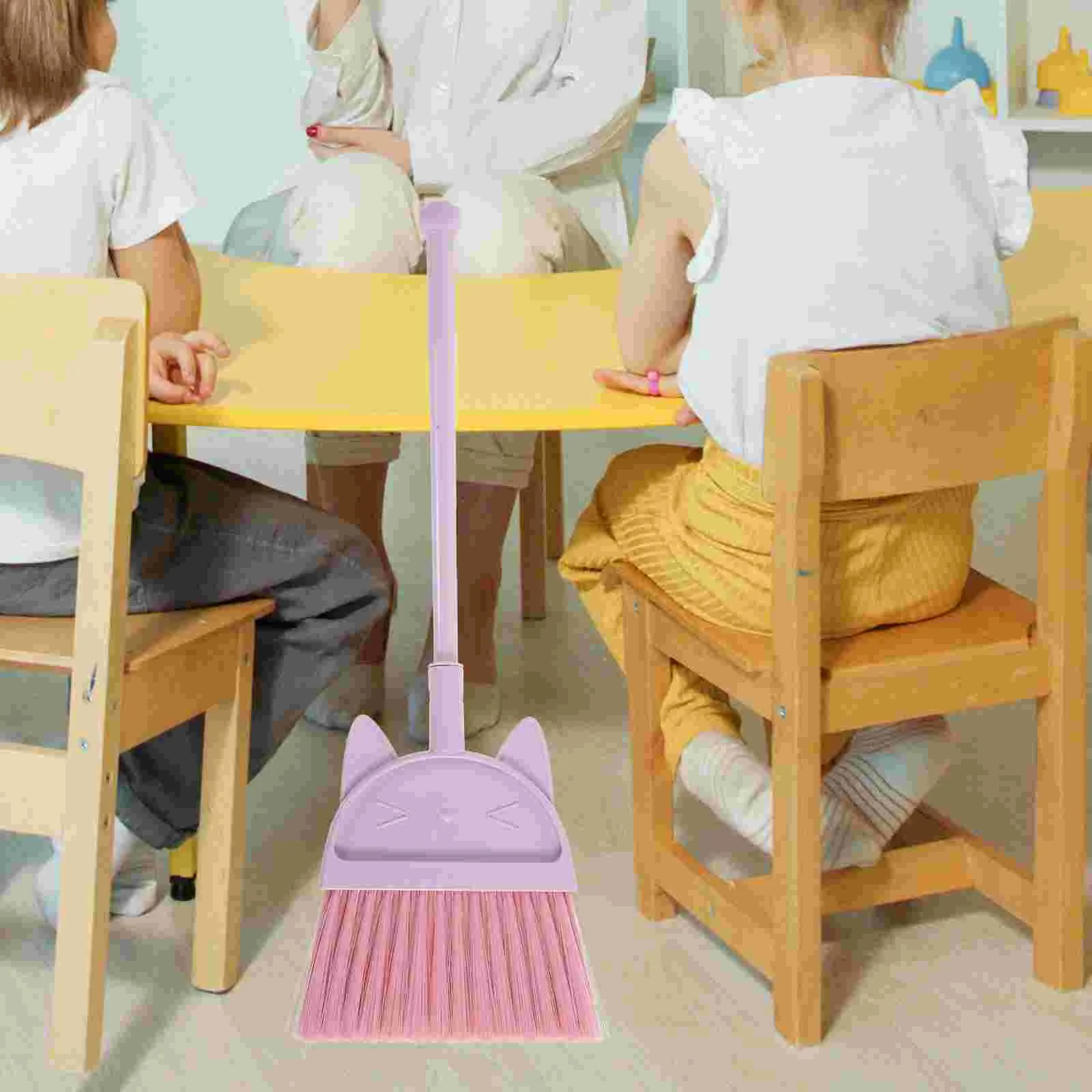 Cat Broom Household Cleaning Supplies Home Tools Toddler Small Supply The Pet Toy For Kids Pupils Baby Long Handle