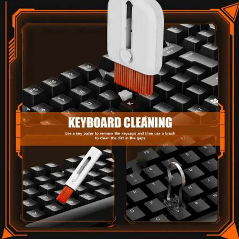 24-in-1 Laptop Cleaner Kit Electronic Laptop Screen Cleaning Tool Multi Functional Keyboard cleaning brushes Computer care tool