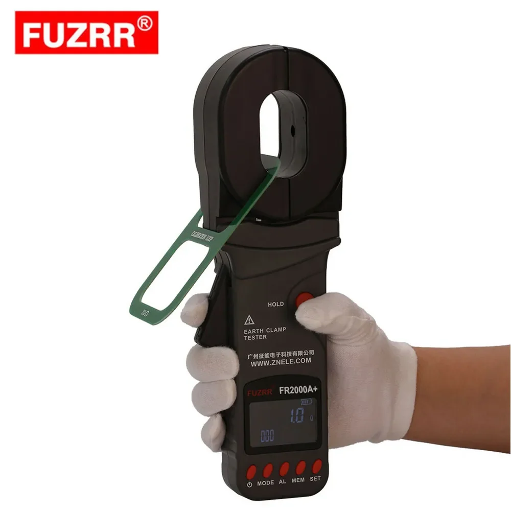 FR2000A+ Digital Clamp On Earth Resistance Tester Factory supply OEM