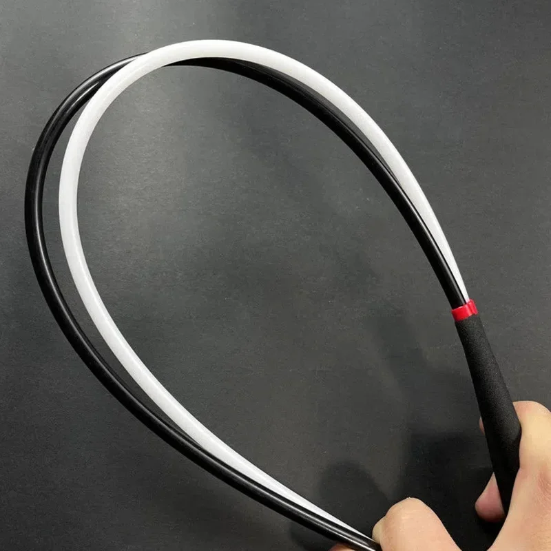 EDC الدفاع عن النفس الصلبة مطاطا سوط PC لينة المعلم مؤشر حاكم المنزل المعلم الروطان قطاع الكلب التدريب في الهواء الطلق أداة آمنة عصا #2