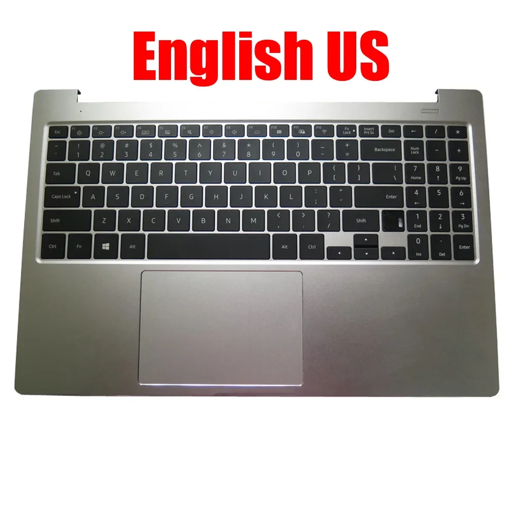 

Laptop PalmRest&keyboard For Samsung NP750XBE NP750XBV 750XBE 750XBV Korea KR English US Upper Case With Touchpad Silver New