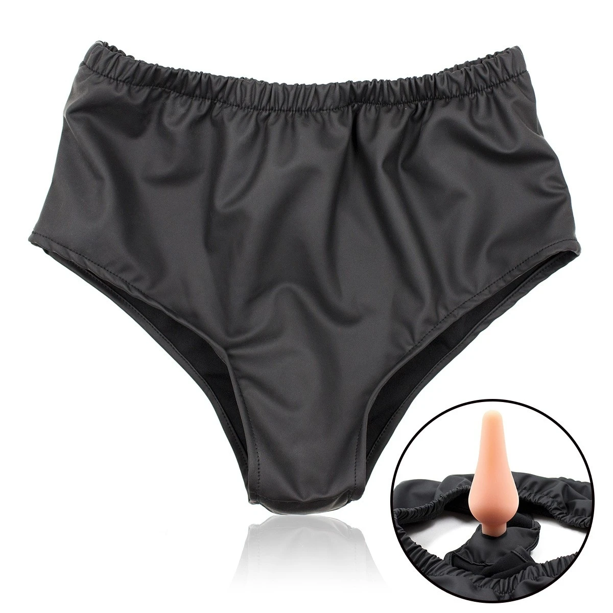 Women Chastity Panties Belt with Plug Lingerie Bondage Thongs Anal Dildo Underwear Adult Game Sex Toys for Women Lesbian 18+ view 2