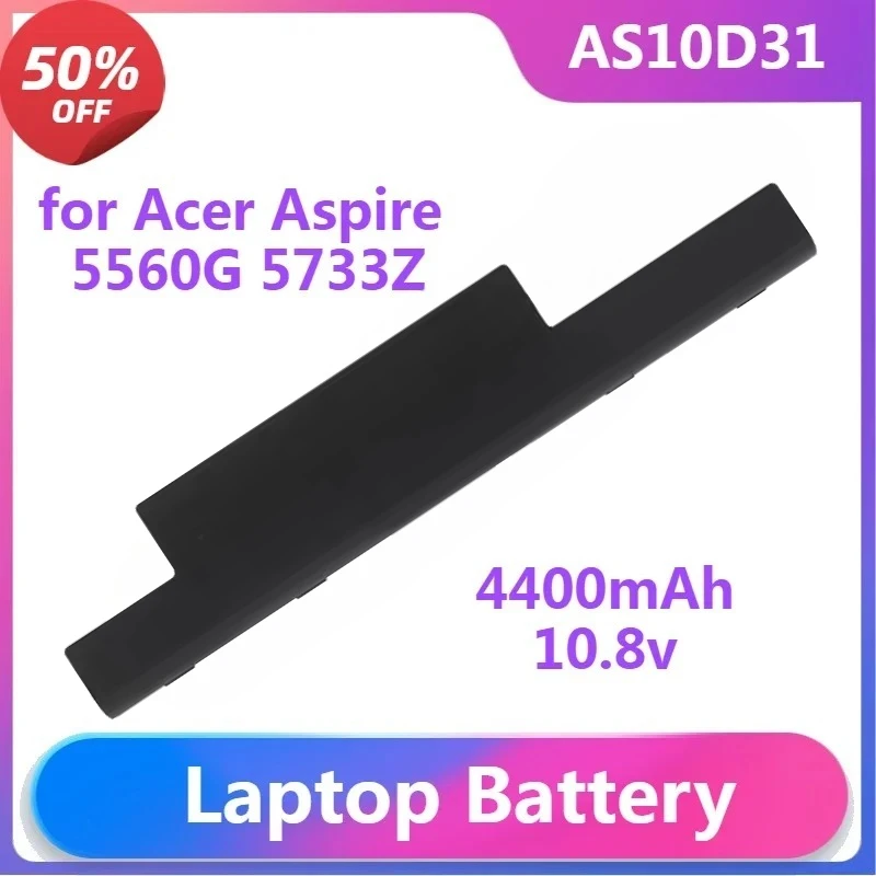 

Аккумулятор AS10D31 для Acer Aspire 5560G 5733Z 4741 AS10D3E AS10D41 AS10D51 AS10D81 AS10D73 AS10D61 AS10D71