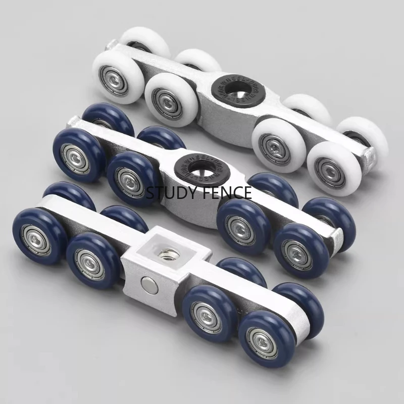 

Колесо для подвесной безрамной стеклянной/раздвижной двери из нержавеющей стали, ролик для раздвижных дверей, фурнитура