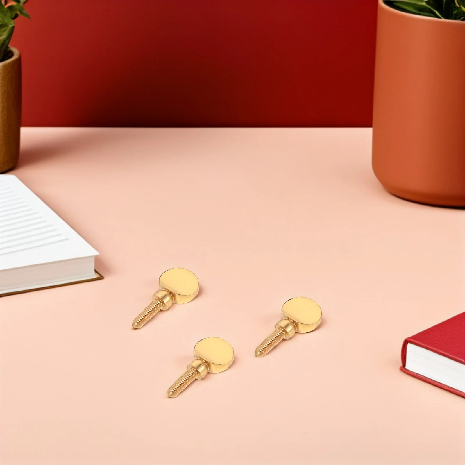 4Pcs Saxophone Neck Screws Heavy Brass Tightening Set Neck Replacement Parts Repair Tool for Alto Tenor Saxophone Accessories